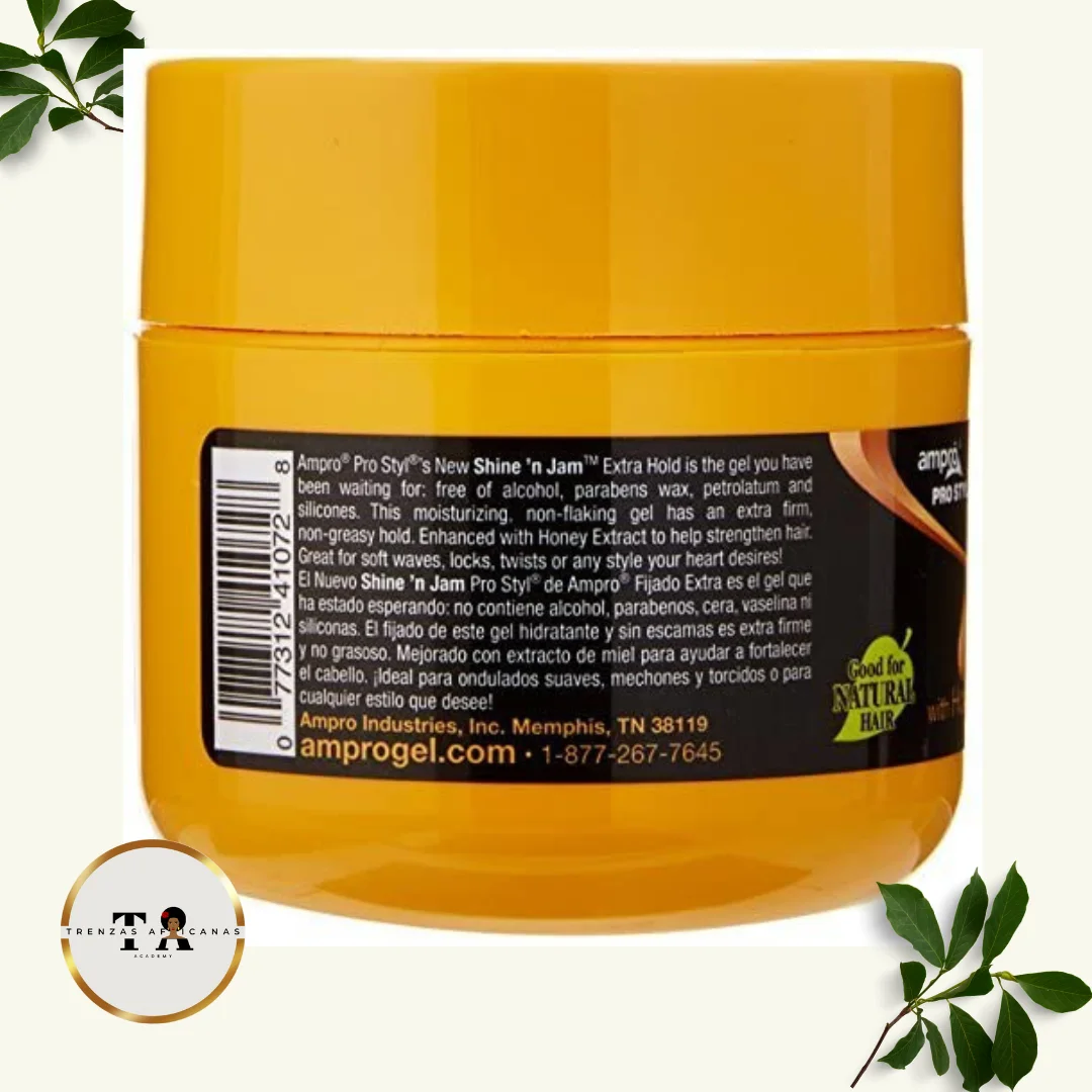 Shine Jam - Gel para hacer trenzas - Imagen 2