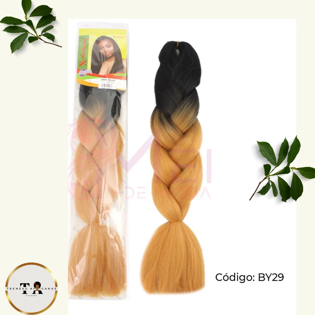 Kanekalon de 2 Tonos - 45 colores de 2 tonos - Imagen 3