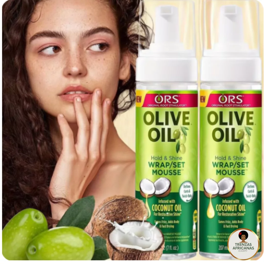 Mousse de Aceite de Oliva para Cabello Rizado y Pelucas - Envío Gratis - Imagen 5