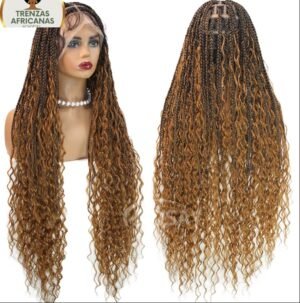 Peluca de trenzas Bohemias 36 pulgadas - Envío gratis - Imagen 2